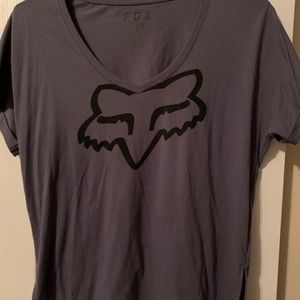 Fox racing scoop neck tee